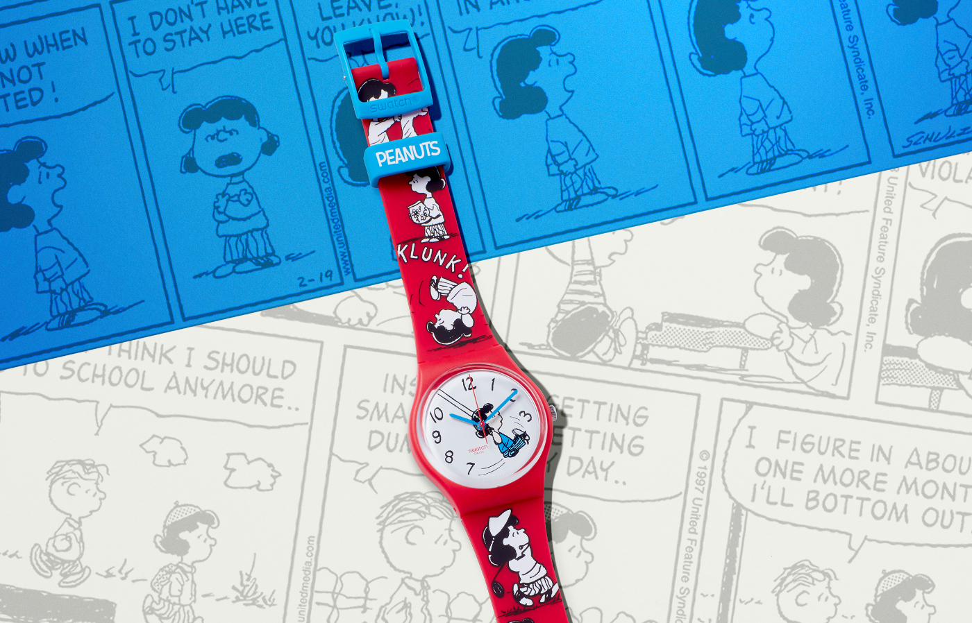 The Gang's all here: Swatch x Peanuts Collection