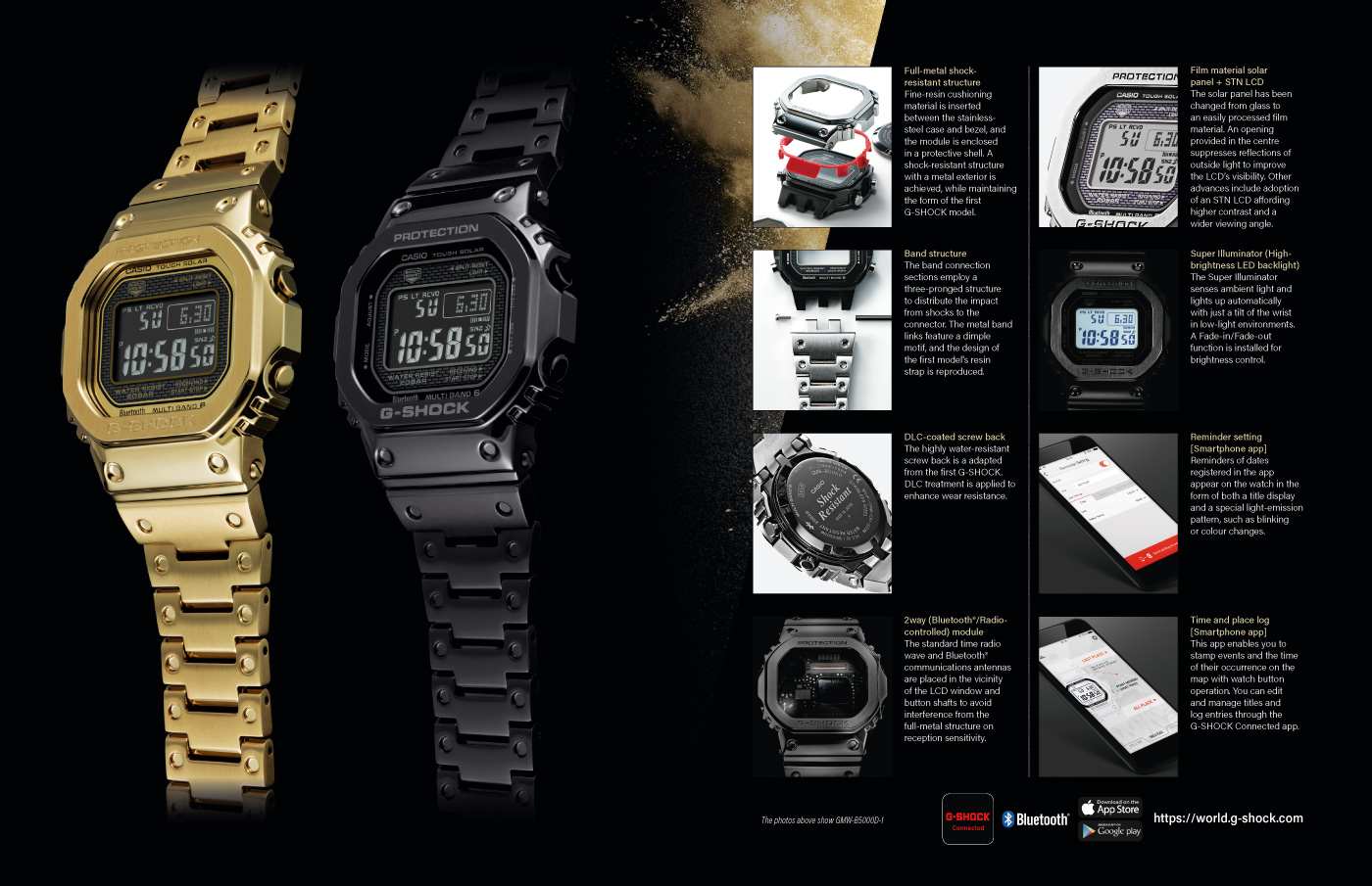 g shock screw back