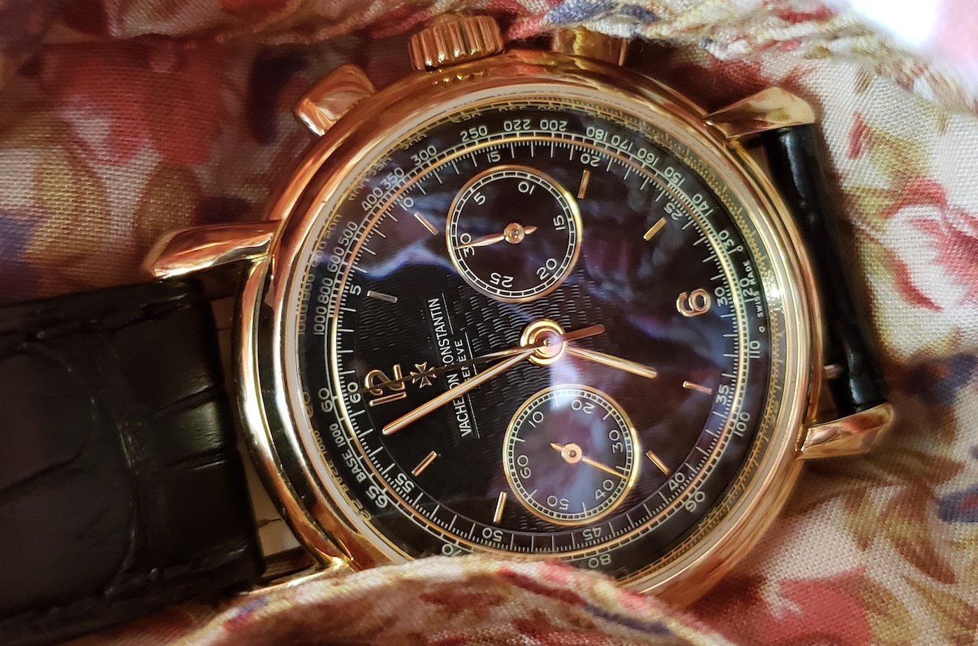 “It's almost embarrassing, how much time I spend on watches”