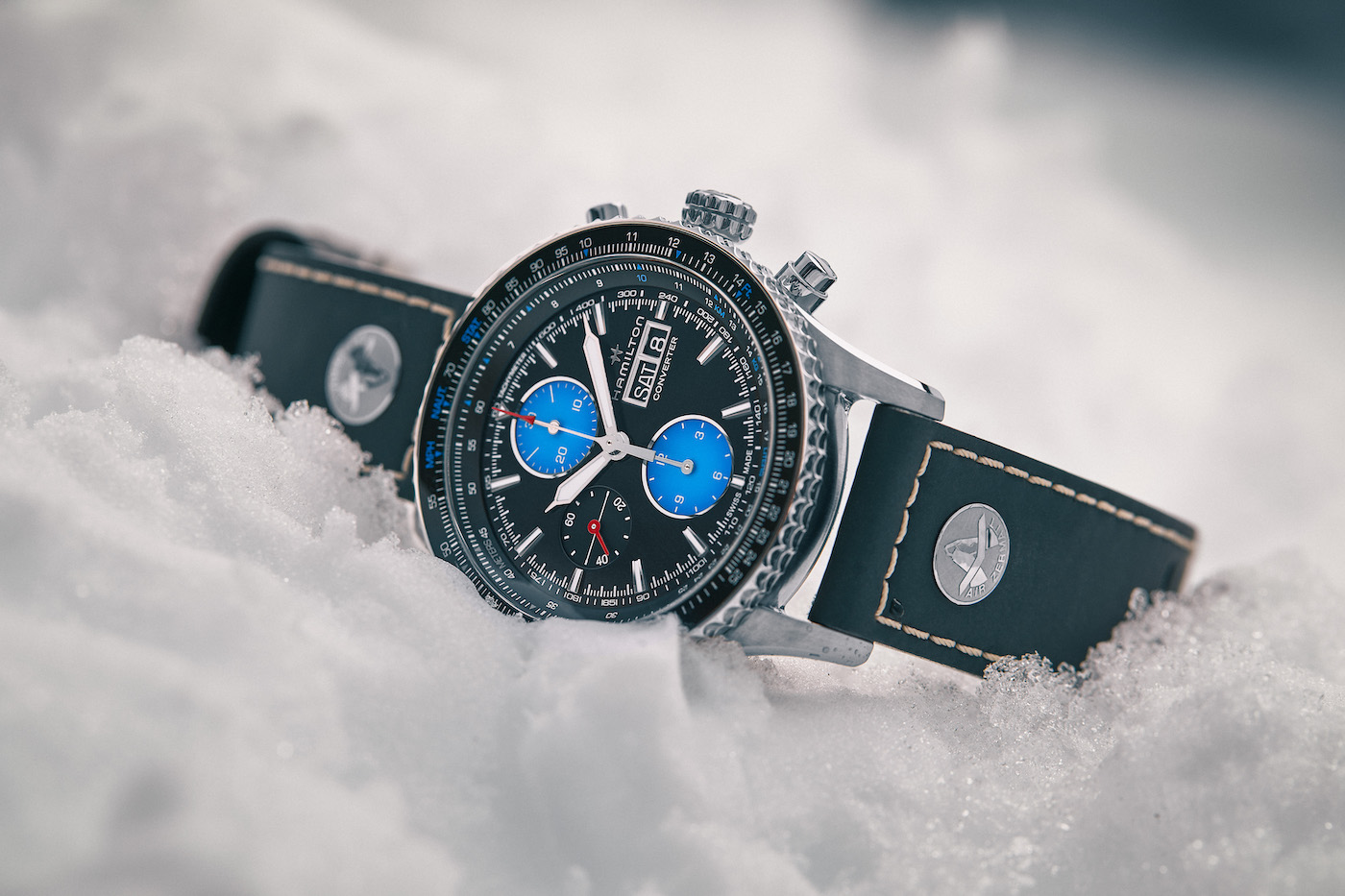 Presenting Hamilton's special timepiece for Air Zermatt 