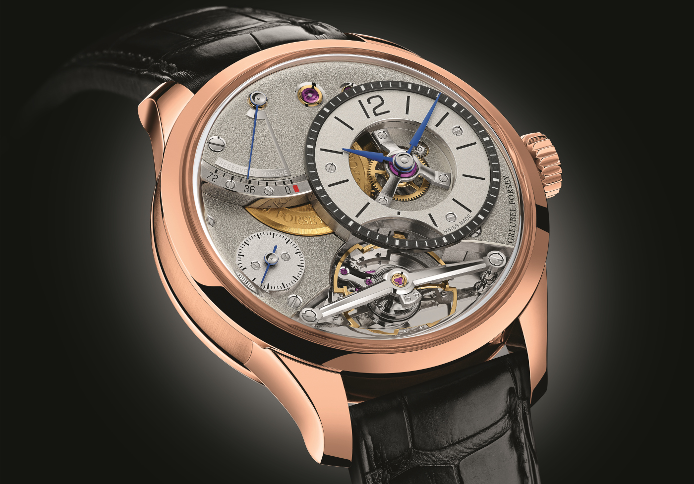 Greubel Forsey: a new red gold case for the Balancier Contemporain