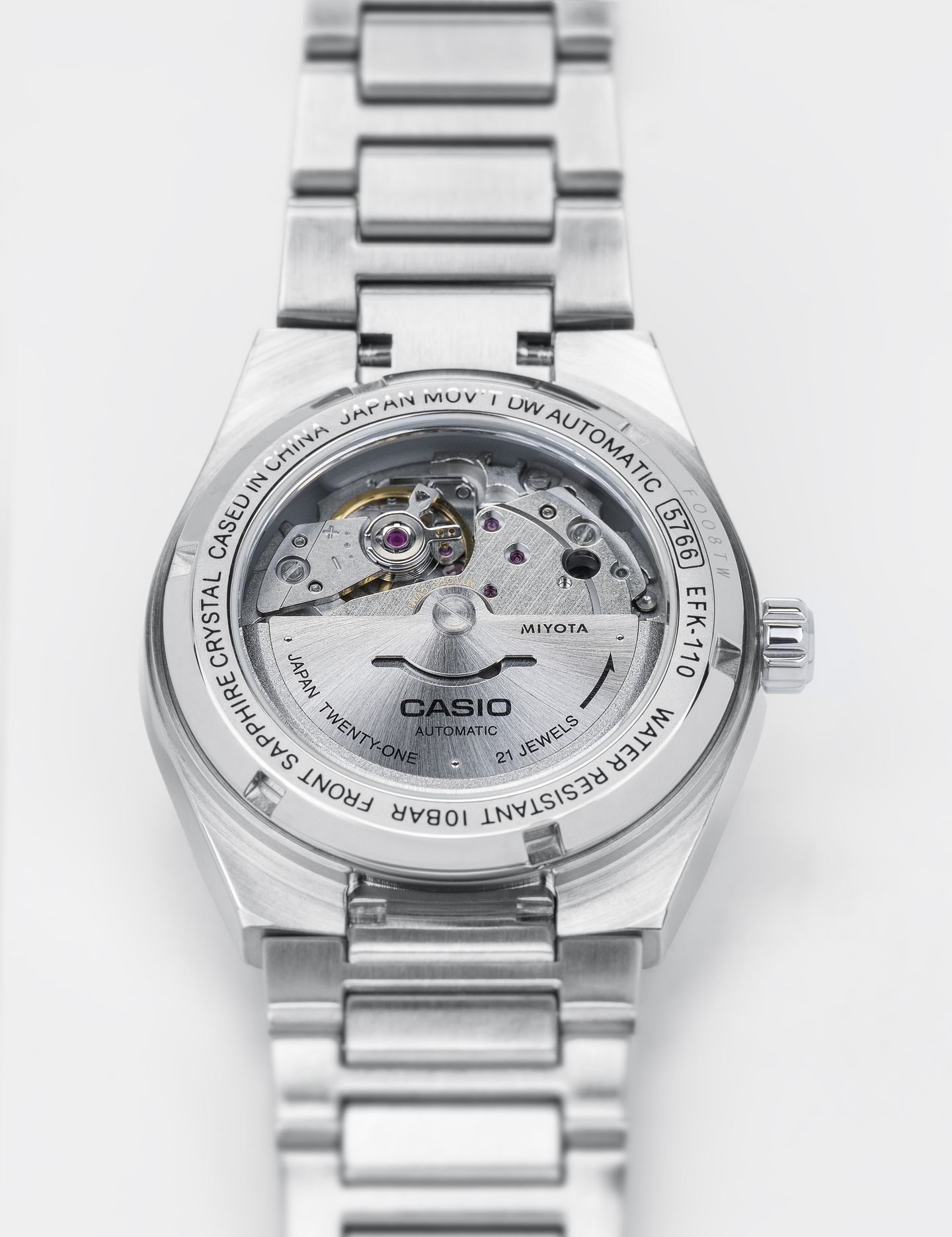 Casio presents second Edifice EFK series with automatic movement
