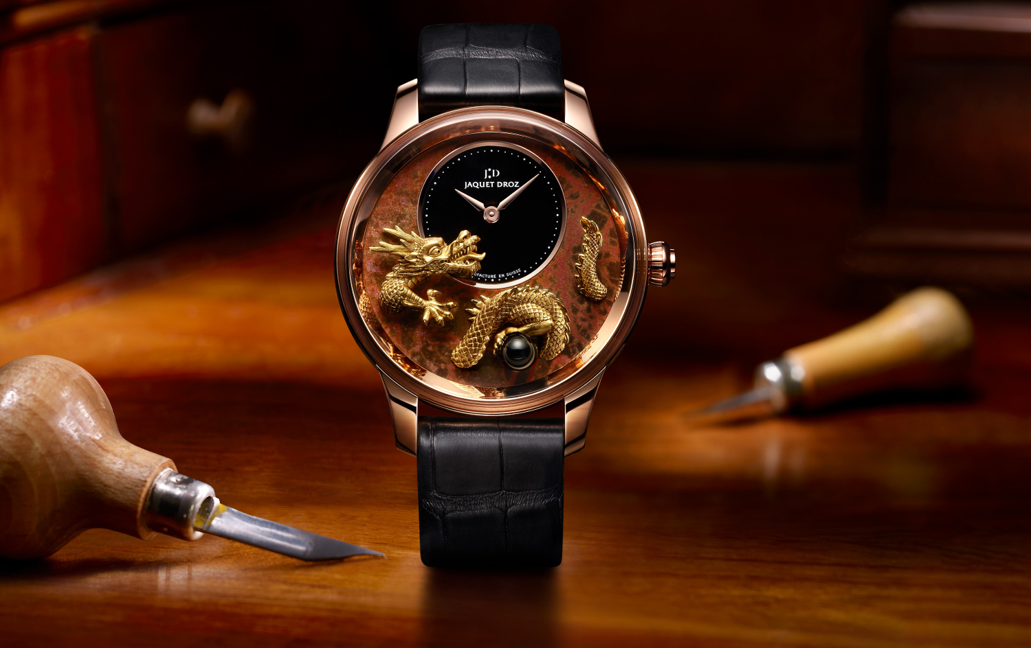 Jaquet Droz interprets the Earth Dragon