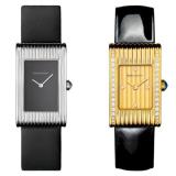 The Boucheron Reflet timepiece is available in a variety of sizes and finishes