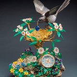 Patek Philippe's the Magpie's Treasure Nest Clock