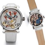 Grieb & Benzinger and Marcus Boutique's White Dragon Pavé Timepiece