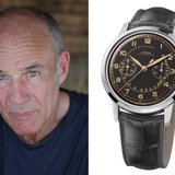 Left: Heiner Lauterbach - Right: Vulcain's 50s Presidents Chronograph Heritage