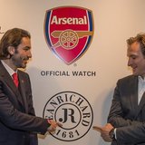 Robert Pires and Bruno Grande at BaselWorld 2014