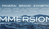 Panerai announces the “Immersion” exhibition in Florence