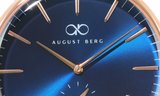 August Berg Serenity Deep Blue Rose Gold