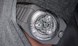 Urwerk: the UR-100V appears in a Full Titanium Jacket