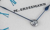 Moritz Grossmann introduces the Tefnut 36 Silver-Plated by Friction Turquoise Blue