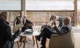 A lakeside conversation with the Meylan family