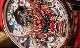 Jaquet Droz presents one-of-a-kind Dragon Mask Tourbillon in Red Gold