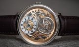 Arnold & Son Ultrathin Tourbillon Skeleton in red gold and platinum