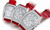 “The Perfect Gift for Valentine's Day: Time Jewel” Elini&#x00AE; New Yorker in Pink or Red with diamonds