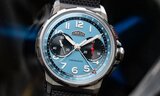 Angelus introduces the Chronodate Titanium Storm Blue Edition