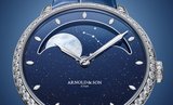 Arnold & Son unveils Perpetual Moon 38 White Gold, Aventurine Edition