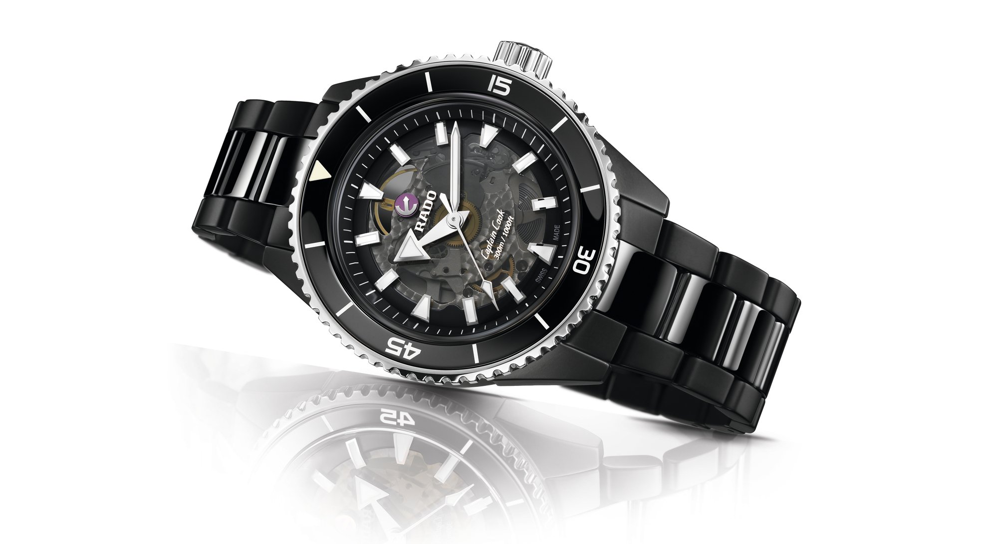 Rado's new Captain Cook High-Tech Ceramic