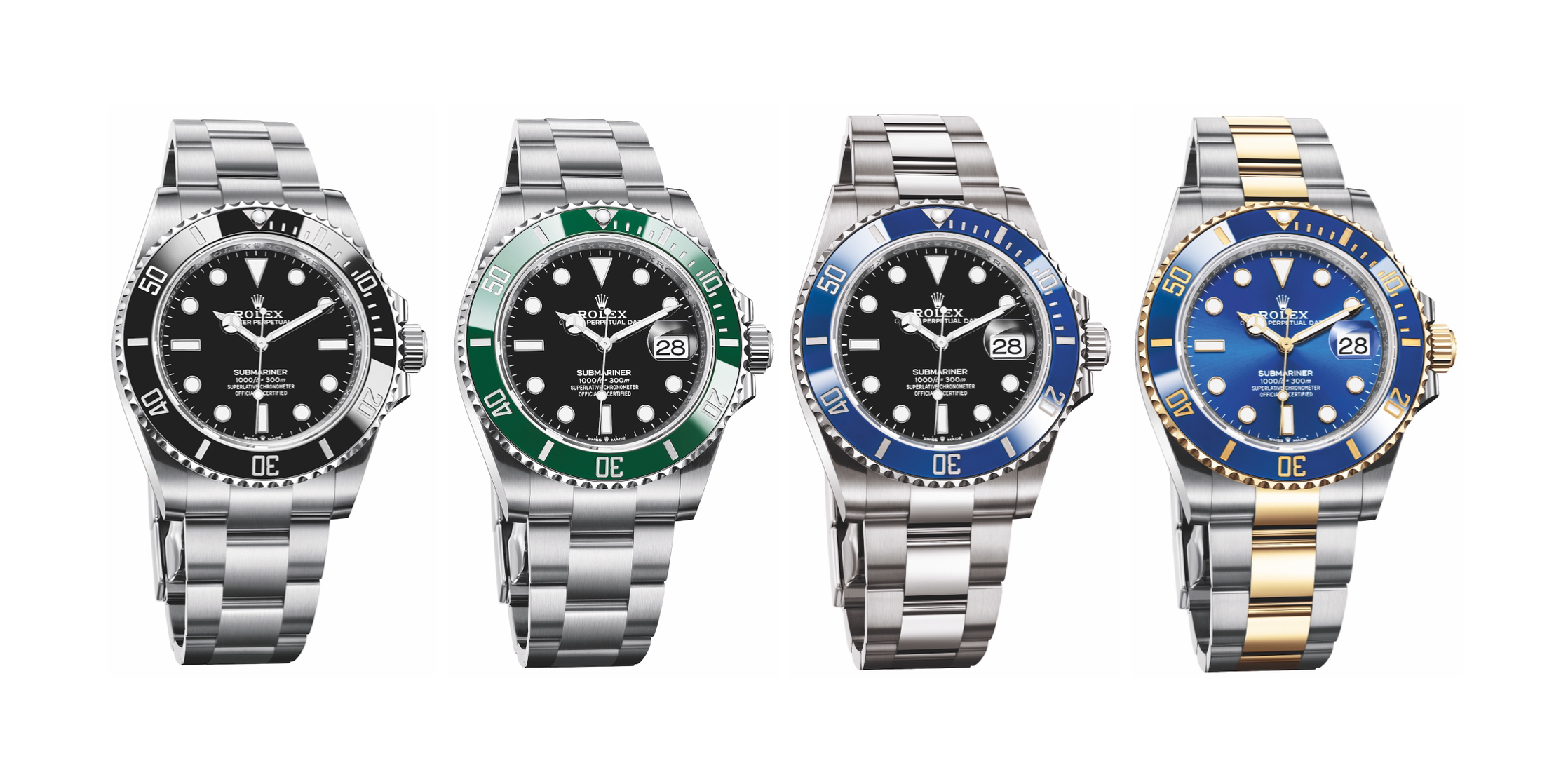 The fully redesigned Rolex Submariner Collection