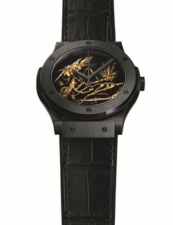 hublot classic fusion gold crystal