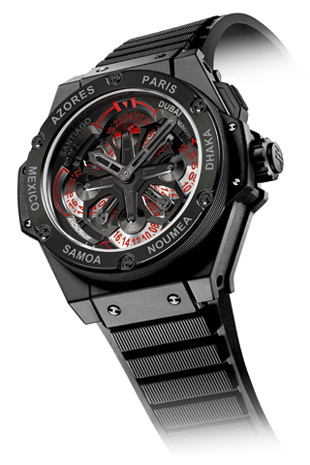 hublot king power unico gmt
