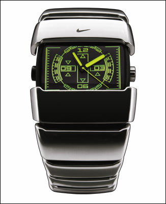 nike stainless steel watch