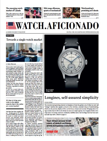 EUROPA STAR WATCH-AFICIONADO CHAPTER 4-2019