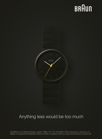 Braun Classic Watch with Ceramic Bezel