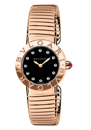 Bulgari Bulgari Tubogas (rose gold & diamonds)
