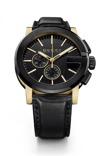 G-Chrono Watch by Gucci (Black & Gold)