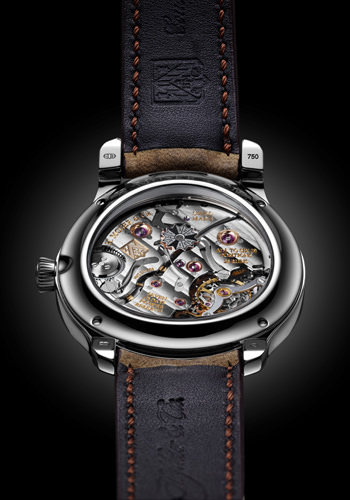 Endeavour Perpetual Calendar Funky Blue by H. Moser & Cie. (Back)