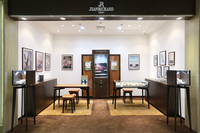 The new JeanRichard boutique at the Harmony World Watch Centre in Xi'an