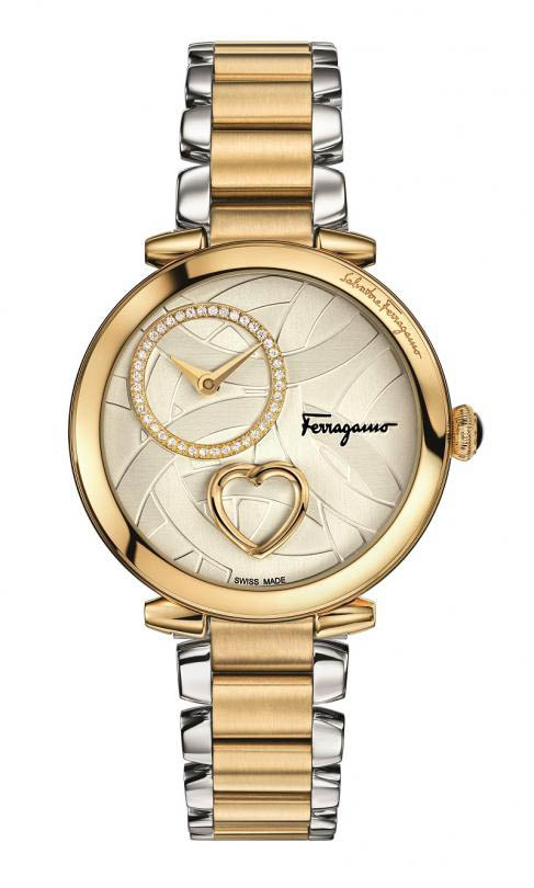 salvatore ferragamo heart watch
