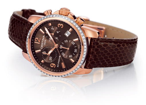 certina diamond watch
