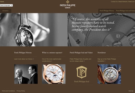 patek philippe watch advertisement