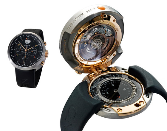 One of top a timepiece
