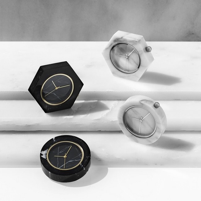 The marble-made Mason Watch