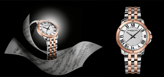 The Tango Two-tone Rose by Raymond Weil