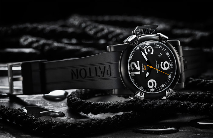 Patton timepiece from the brand's “hyperbare” collection