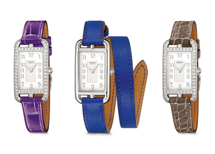 Nantucket Silver watches by Hermès
