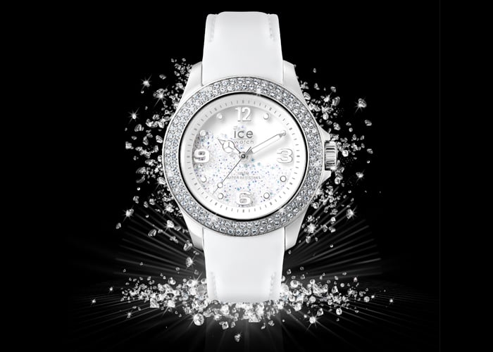 ice watch crystal white