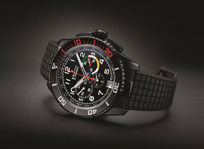 El Primero Stratos Flyback Rainbow by Zenith