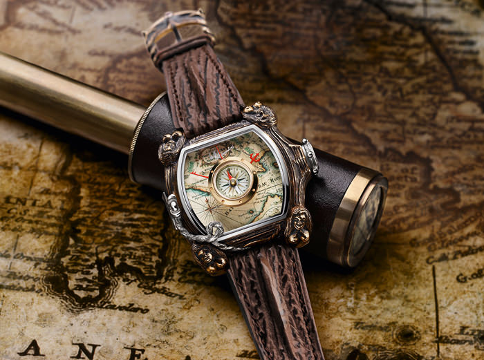 Poseidon Timepiece by Les Millionnaires
