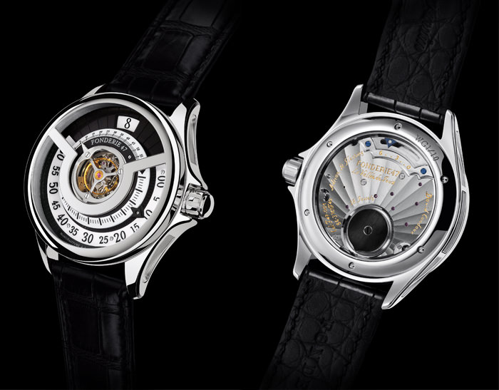 Fonderie 47 Inversion Principle Timepiece (Front & Back)