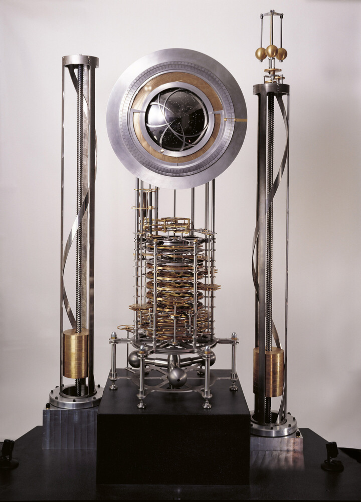 A prototype of The 10,000-year clock, by the Long Now Foundation.