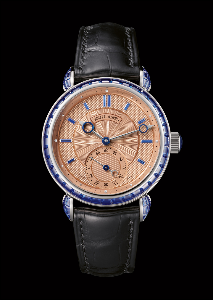 The Voutilainen 28SB8 Sapphire Unique Piece