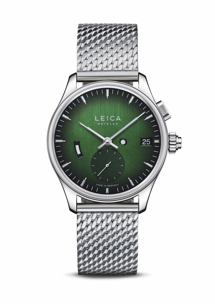 Leica ZM1 with Milanese mesh bracelet