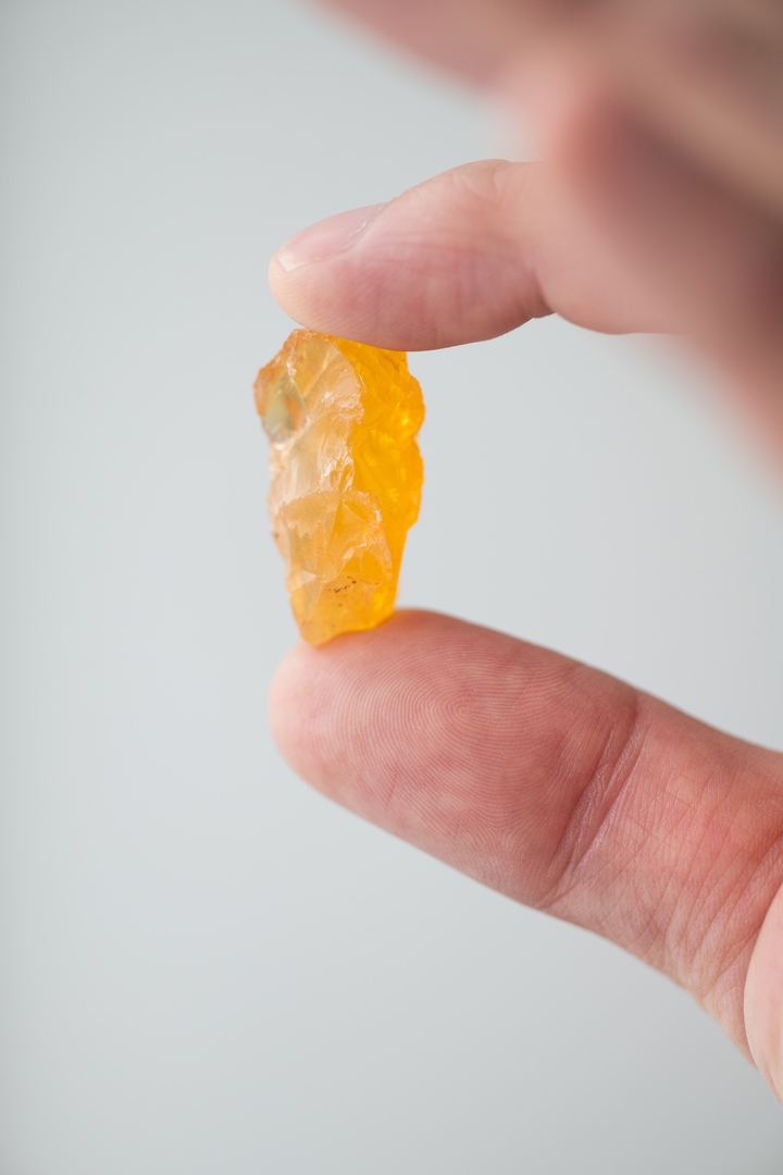 Brazilian yellow opal.