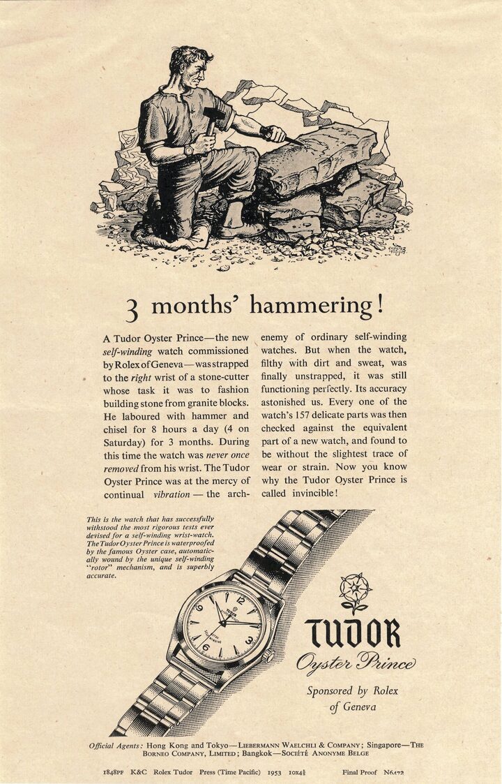 …or three months on the wrists of stone-cutters, working with hammer and chisel.